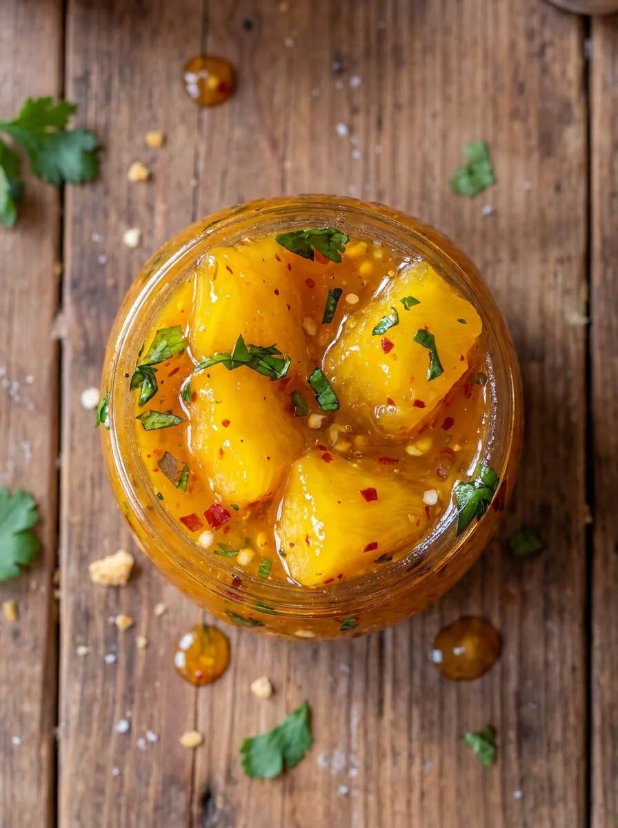 Pineapple Habanero Hot Sauce Pineapple