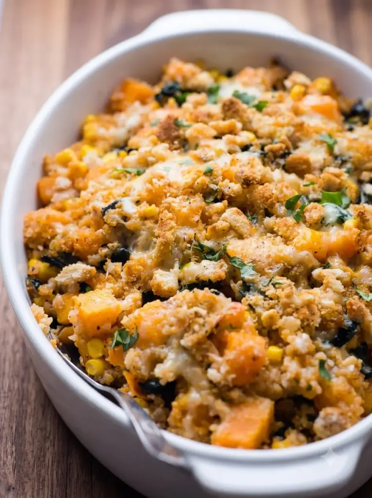 Winter Squash Quinoa Bake