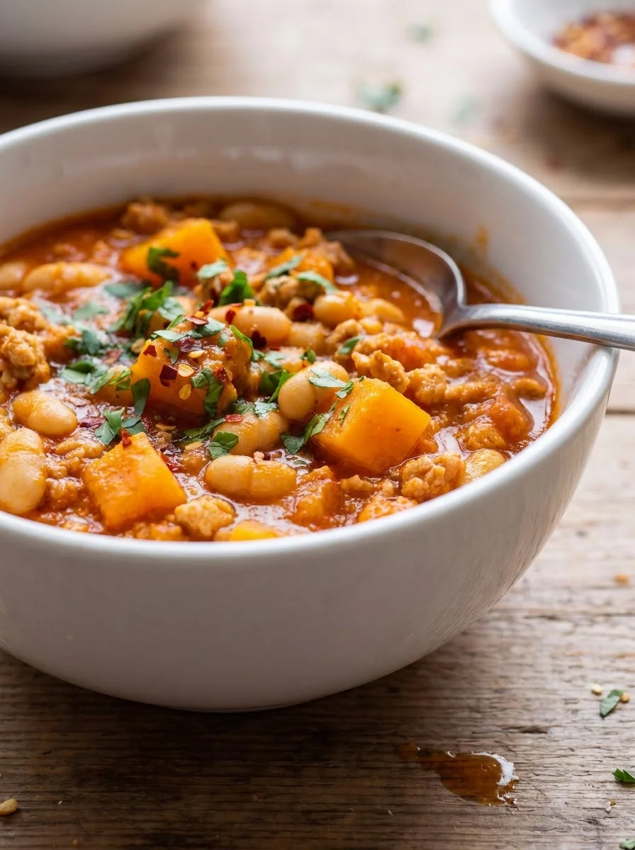 Chicken Chili with Pumpkin