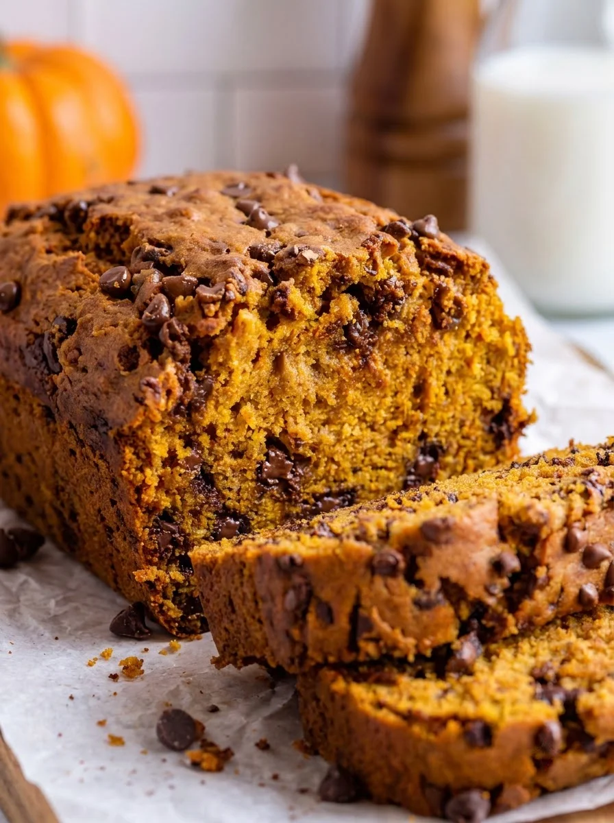 Chocolate Chip Pumpkin Bread