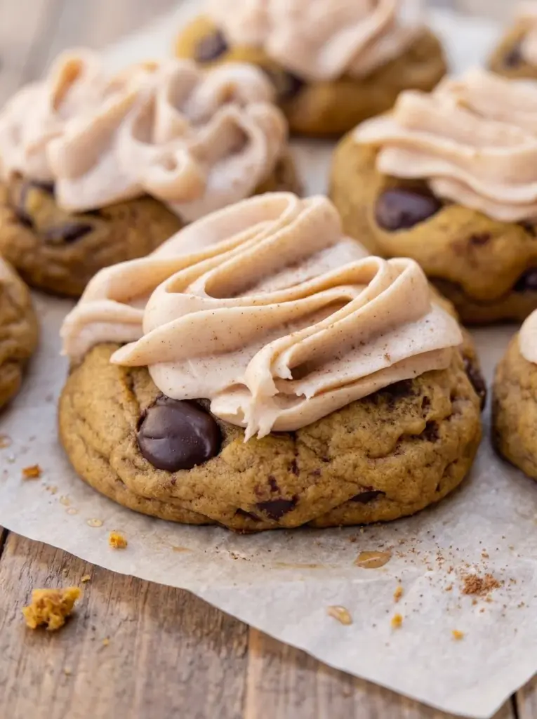 Pumpkin Chocolate Chip Cookies