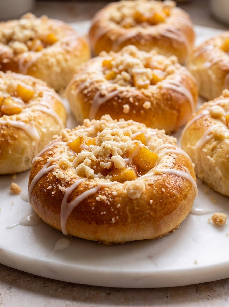 Apple Streusel Buns