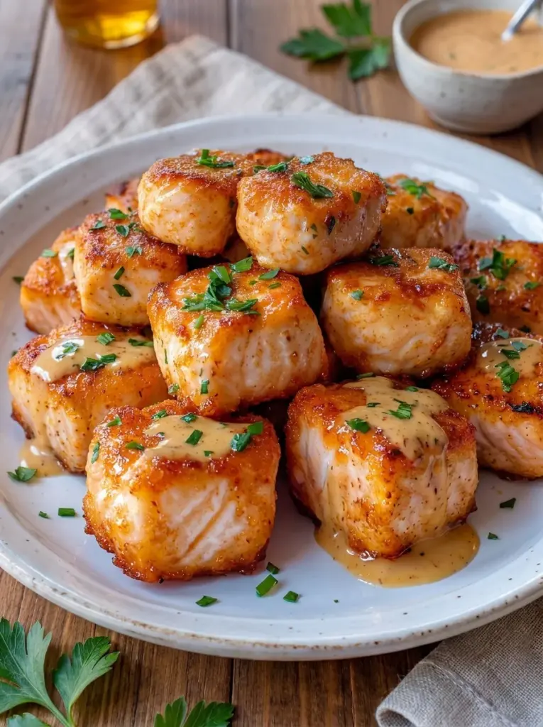 Bang Bang Salmon Bites