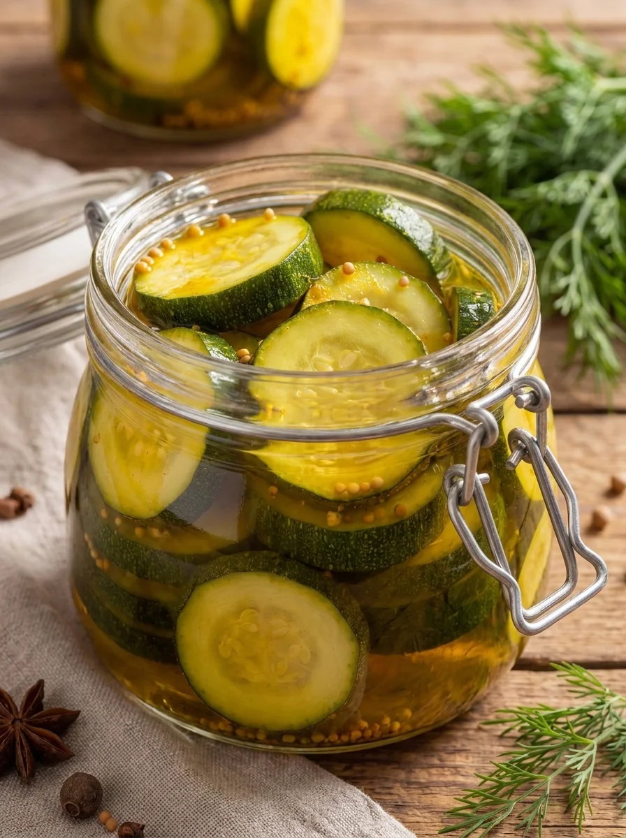 Bread & Butter Zucchini Pickles