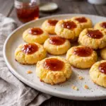 Cheesy Thumbprint Appetizers with Hot Pepper Jelly