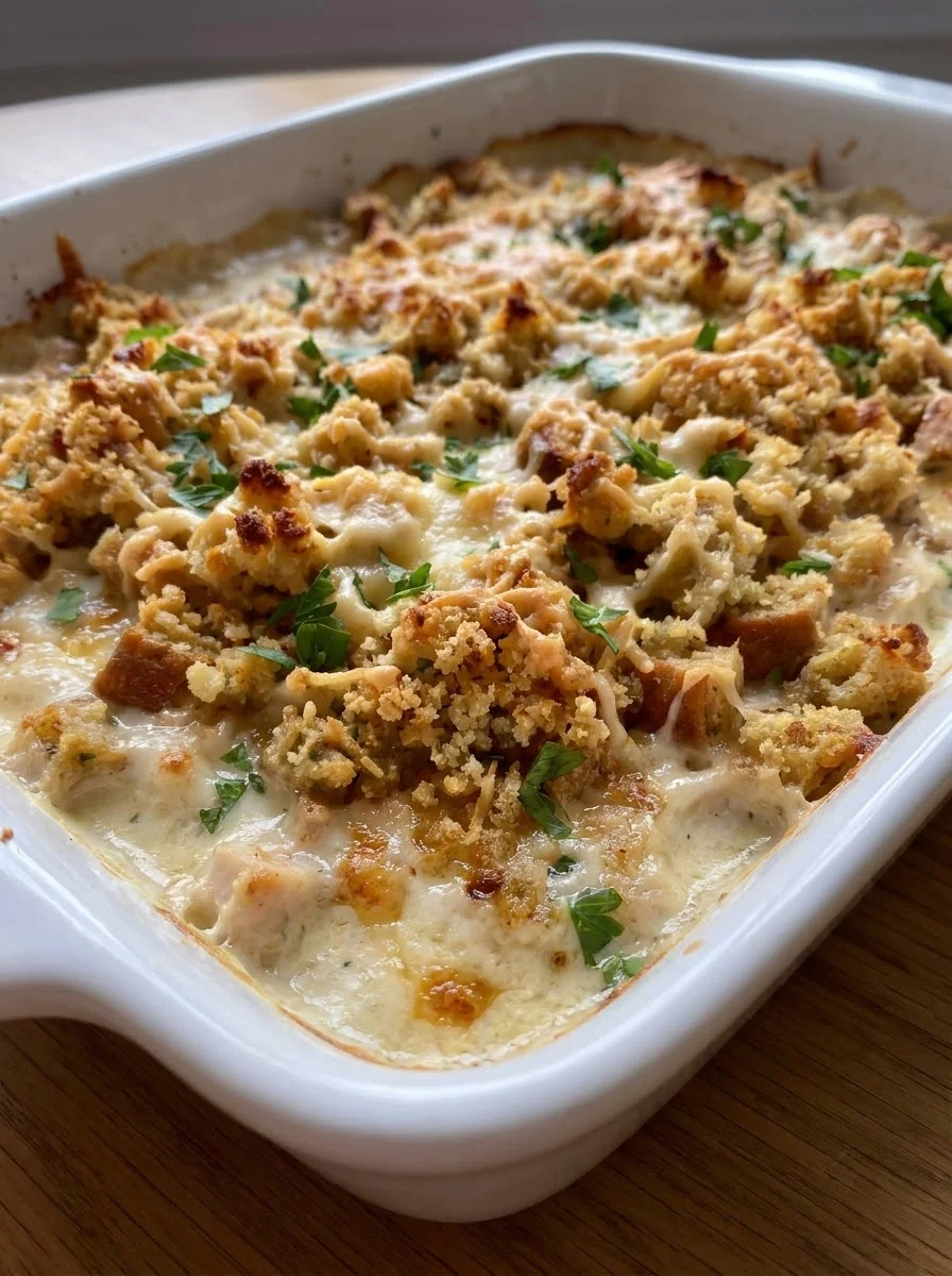 Chicken Casserole with Stovetop Stuffing