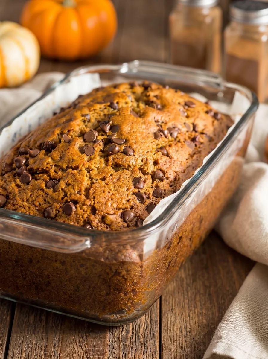 Chocolate Chip Pumpkin Bread