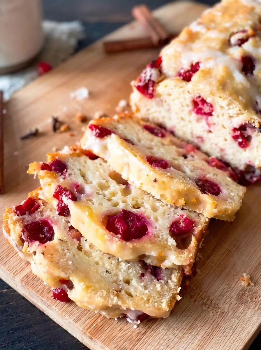 Cranberry Glazed Loaf