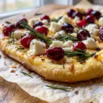 Cranberry Goat Cheese Flatbread