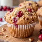 Fresh Cranberry Orange Muffins