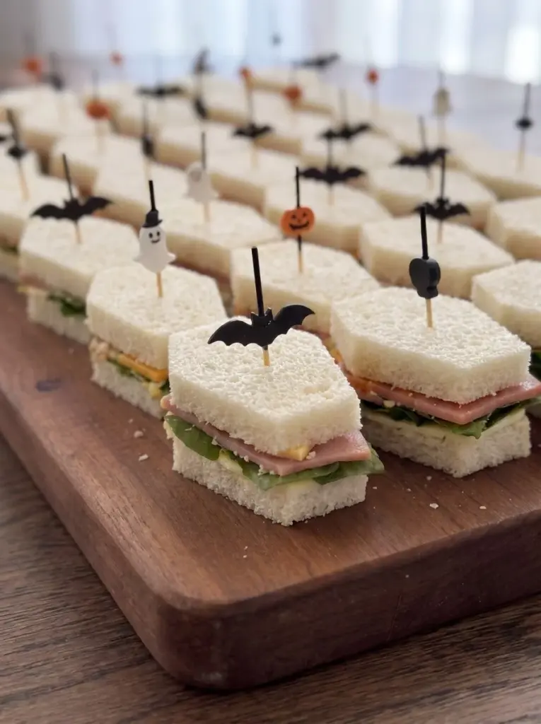 Halloween Coffin Sandwiches