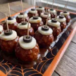 Halloween Eyeball Meatballs