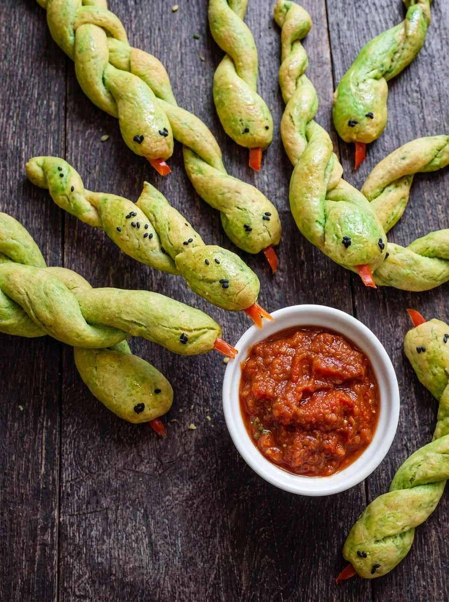 Halloween Snake BreadSticks Halloween