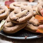 Jack-o'-lantern Churro Cookies