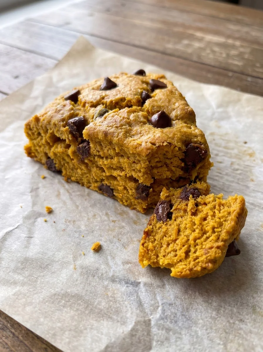 Pumpkin Chocolate Chip Scones Pumpkin
