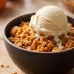 Pumpkin Pie Crisp with Cinnamon Streusel