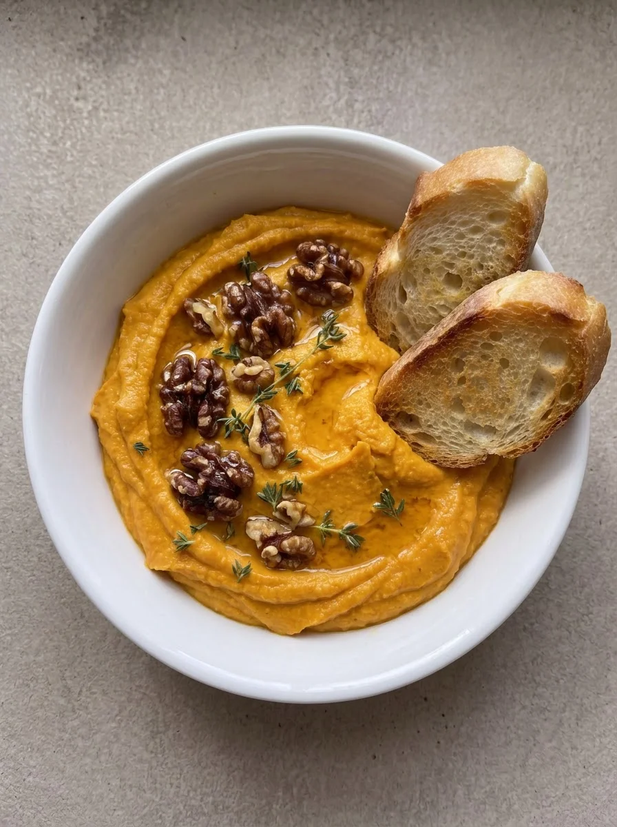 Pumpkin Whipped Feta with Honey Th Pumpkin