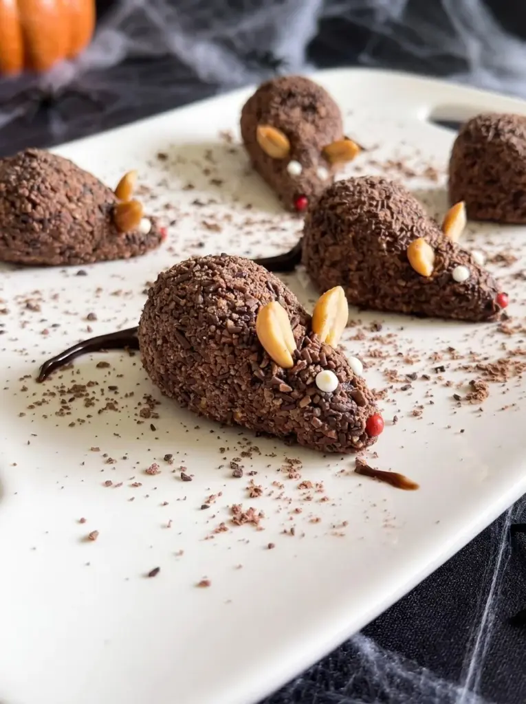 Strawberry and Chocolate Fudge Rats